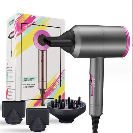 2000W New Super Hair Dryer High-Power Salon Professional Hair Dryer Constant Temperature Hair Care Styling Hair Dryer 110V 220V